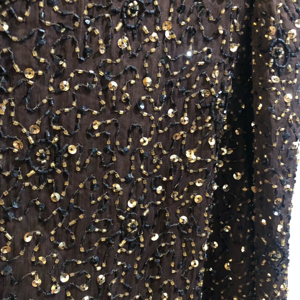 Lawrence Kazar elegant embellished jacket - Picture 6 of 12